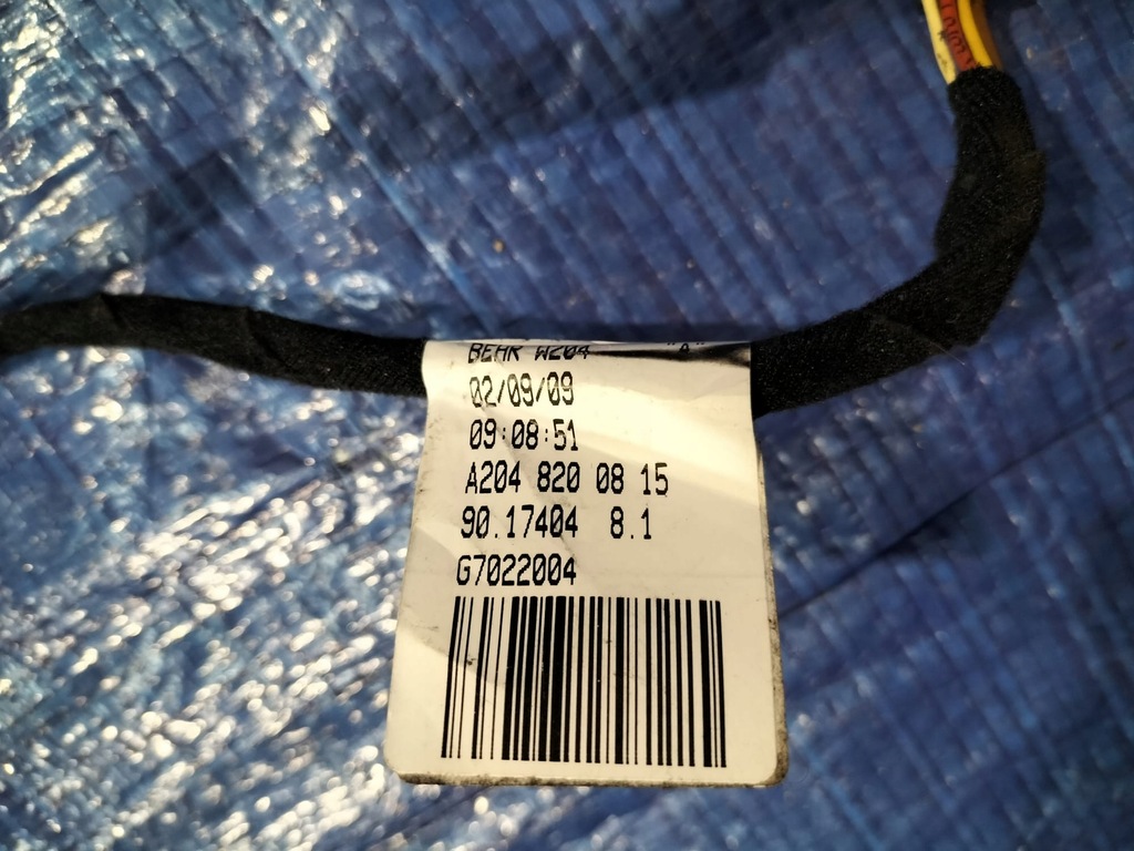 фото №10, Моторчик жгут электропроводка отопителя комплект mercedes w212 cls w218 c218