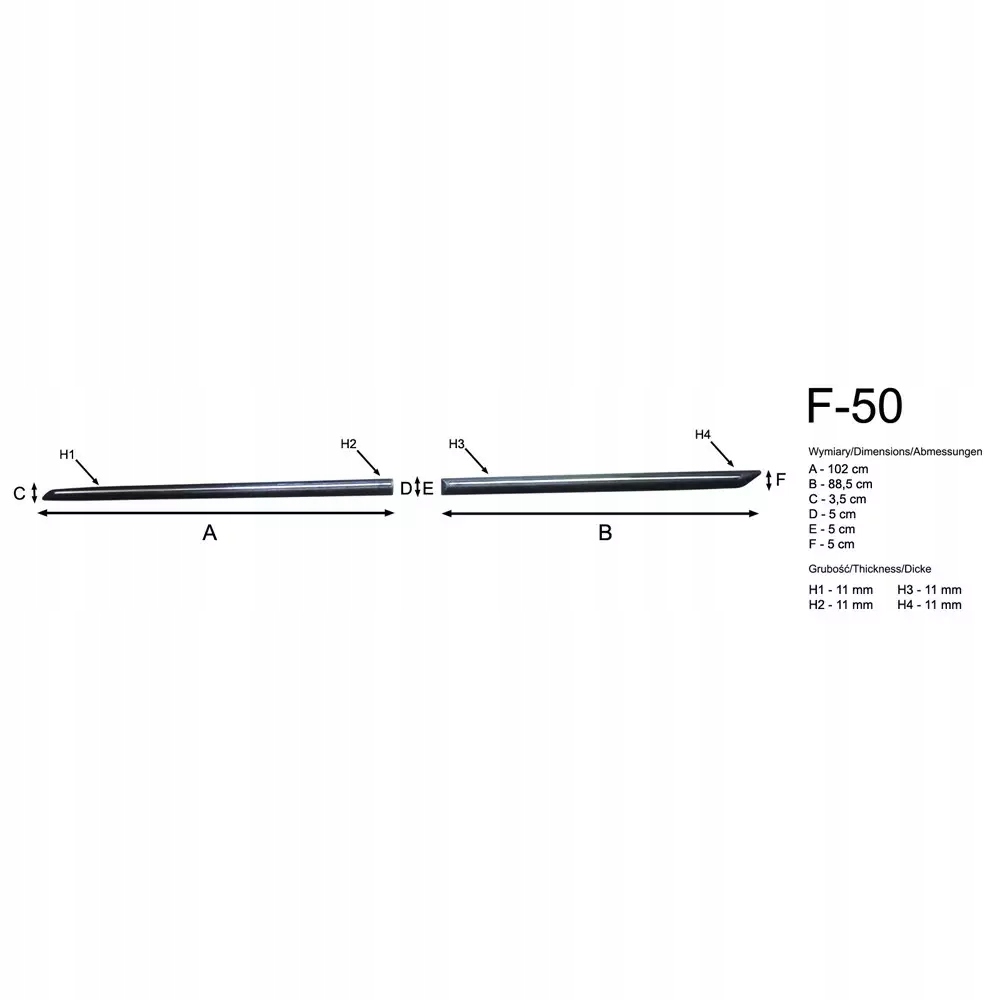 фото №10, Ssangyong musso 2020 накладки боковой