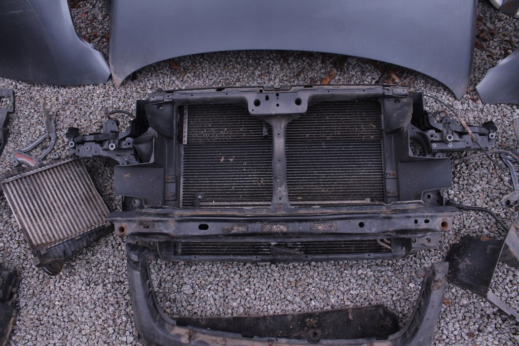 фото №8, Vw touareg 7l kompletny перед капот бампер крила лампи ld7z