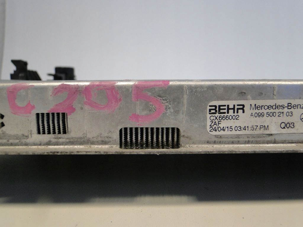 фото №8, Mercedes w205 w213 e238 w253 w257 радіатор wody