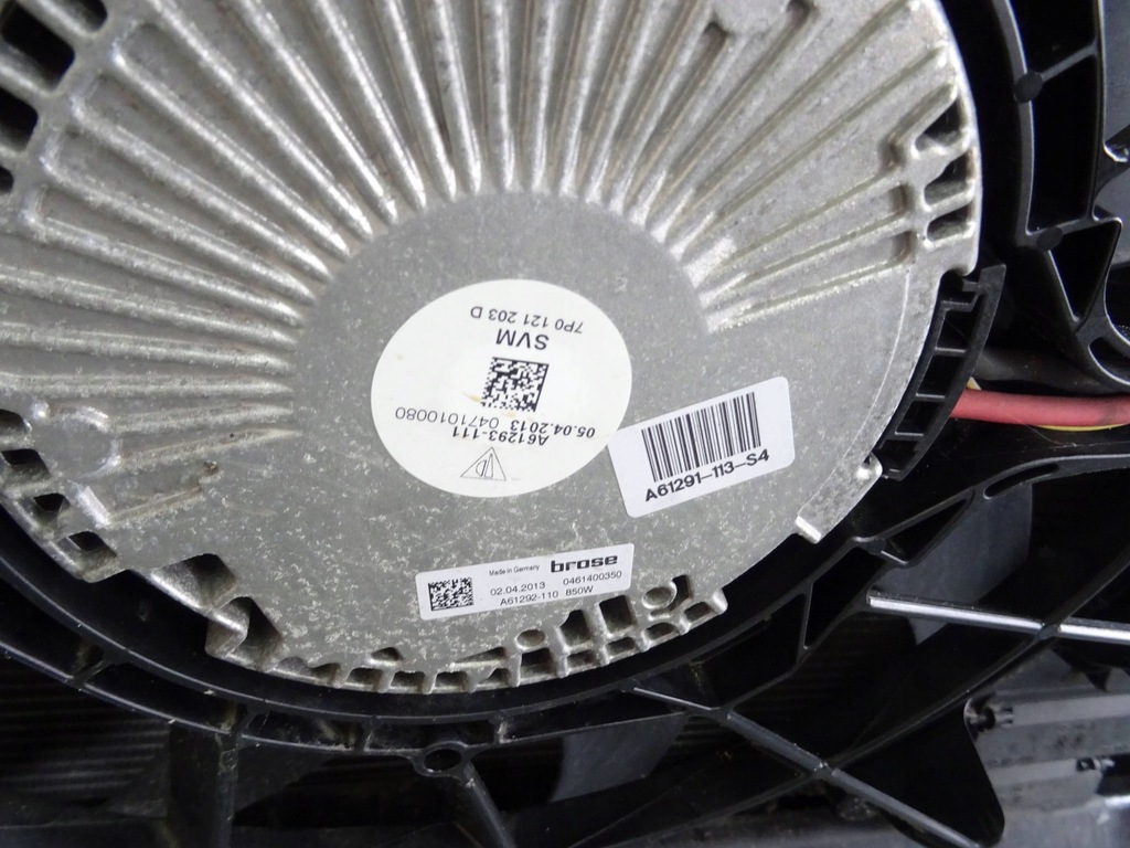 фото №7, Porsche cayenne 7p 7p5 pas передній радіатор комплект бензин