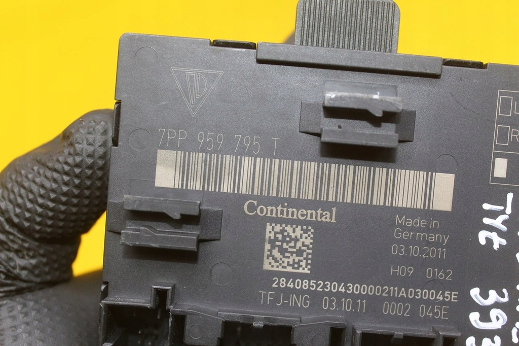 фото №5, Блок управления модуль дверь задняя porsche cayenne ii 7pp959795t