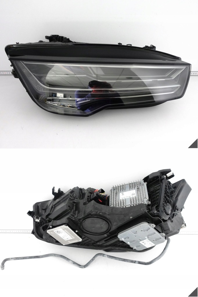 фото №1, Audi rs7 4g8 c7 lift 14-18 лампа full led matrix правая комплектная europa