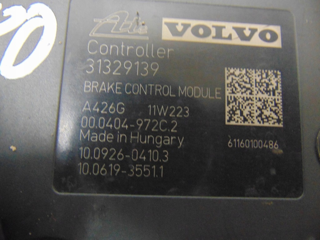 Насос abs блок керування volvo s80 ii 2.0 d3 p31329139 європа Ціна