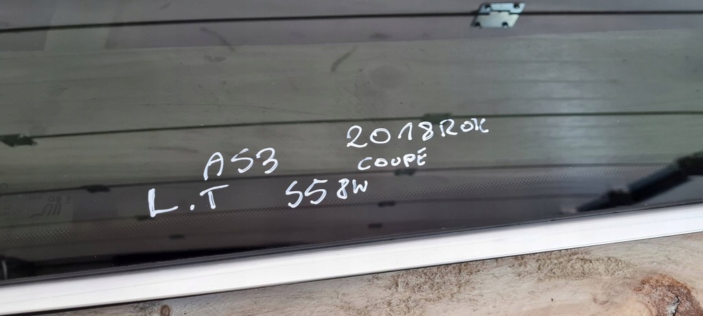 фото №9, Audi a5 2019 ліва сторона скло кузовна задня