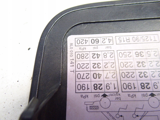 фото №8, Audi a3 8l крышка заливной топлива lz9u 3d