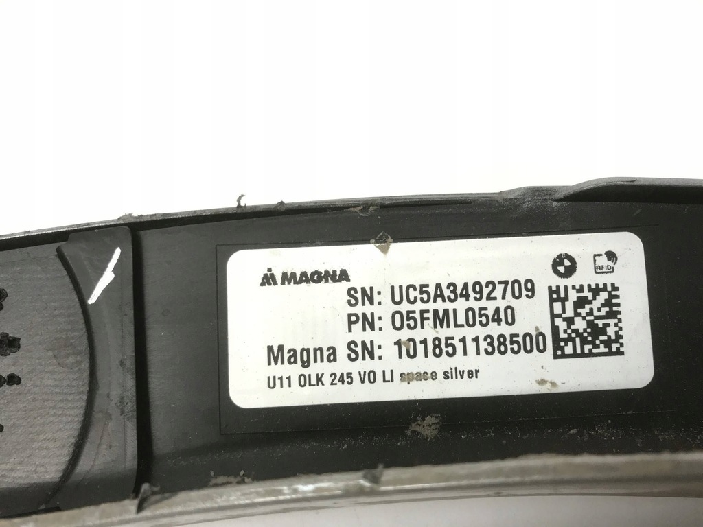 фото №13, Bmw x1 f48 f49 2015 перед сторона ліва молдинг крила передній 9881961