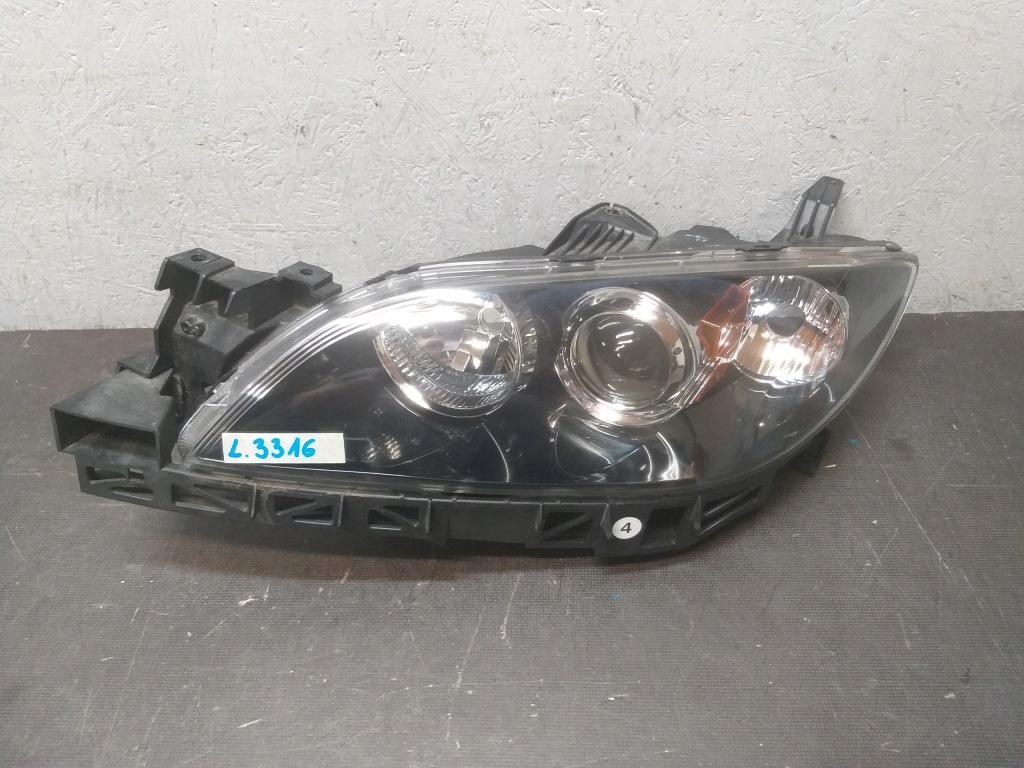 фото №1, Лампа перед левая mazda iii 3 bk sedan 03-