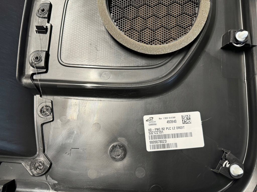 фото №7, Обшивка обивка дверь раздвижных правых toyota proace peugeot jumpy