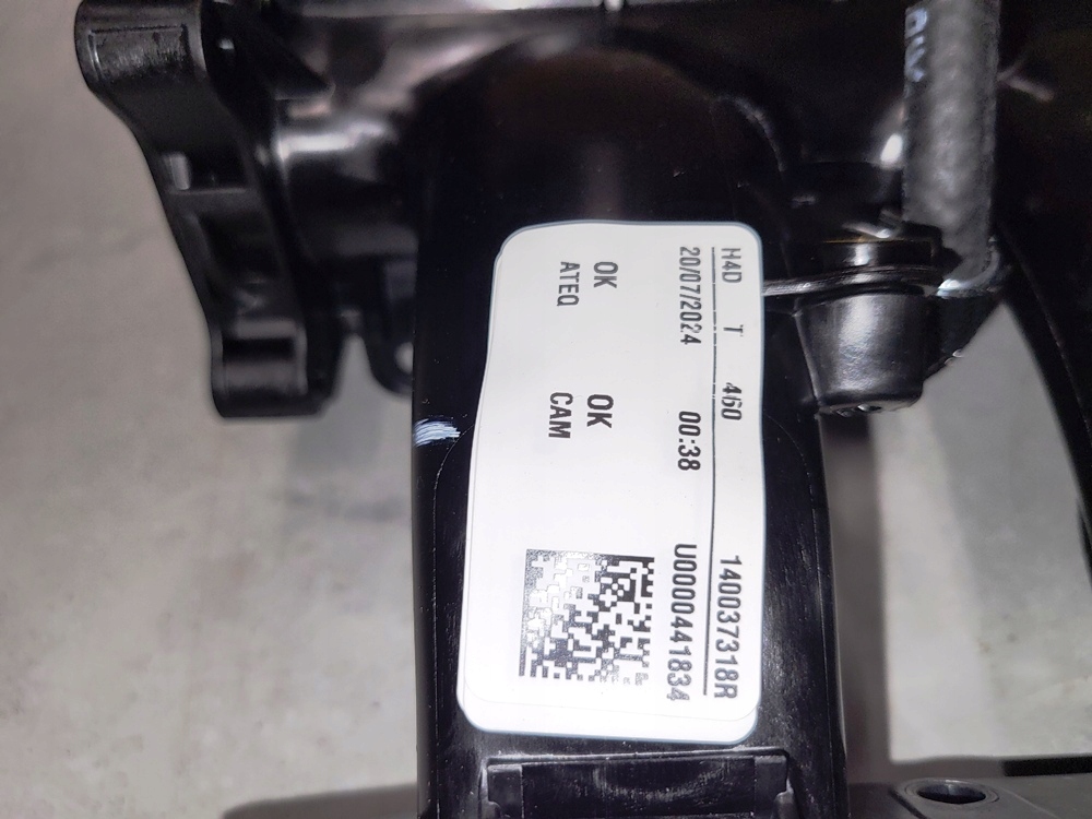 фото №14, Новый коллектор всасывающий renault clio v, captur ii 1.0tce twingo iii 140037318r