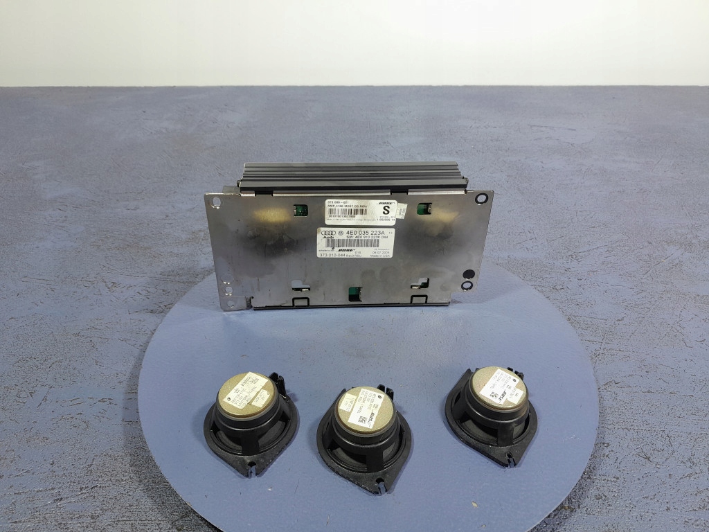 фото №8, Audi a8 d3 динаміки сабвуфер підсилювач bose 4e0035411h