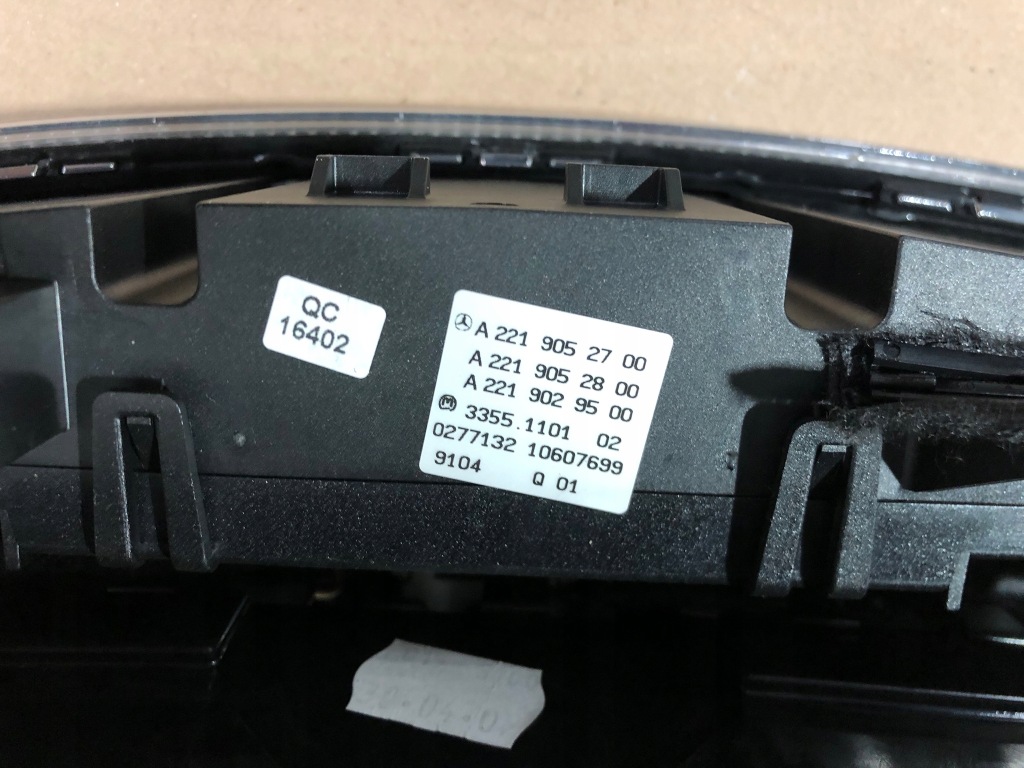 фото №6, Молдинг консоли, dekor mercedes s klasa w221 гибрид