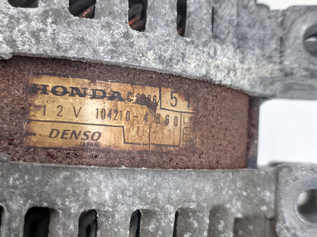 Генератор honda civic viii 104210-4860 2.2 i-ctdi с Разборки