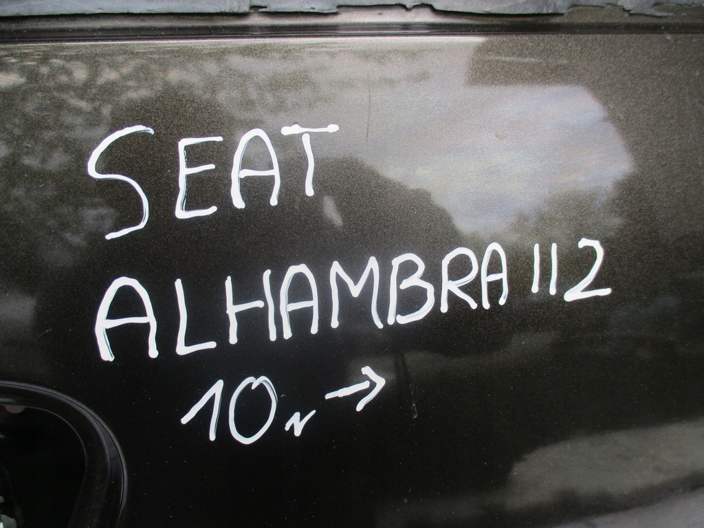 фото №6, Крышка багажника багажника задняя задняя seat alhambra ii 2 10r- 7n0827485a