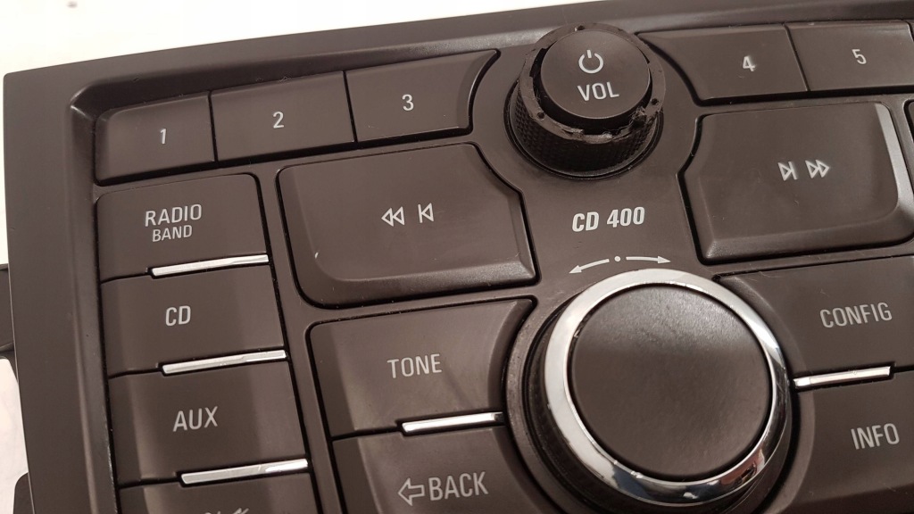 Opel mokka панель радіо кондиціонера 20963734 95052536 коричневий комплект Оригінал