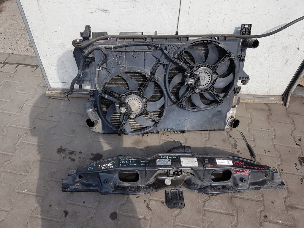 фото №5, Jumper iii 06-14r boxer 2.2 pas передний радиатор