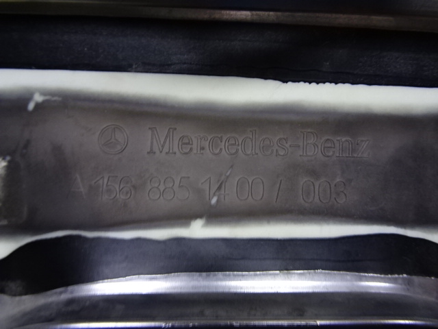 фото №12, Mercedes w156 диффузор бампера a156 хром