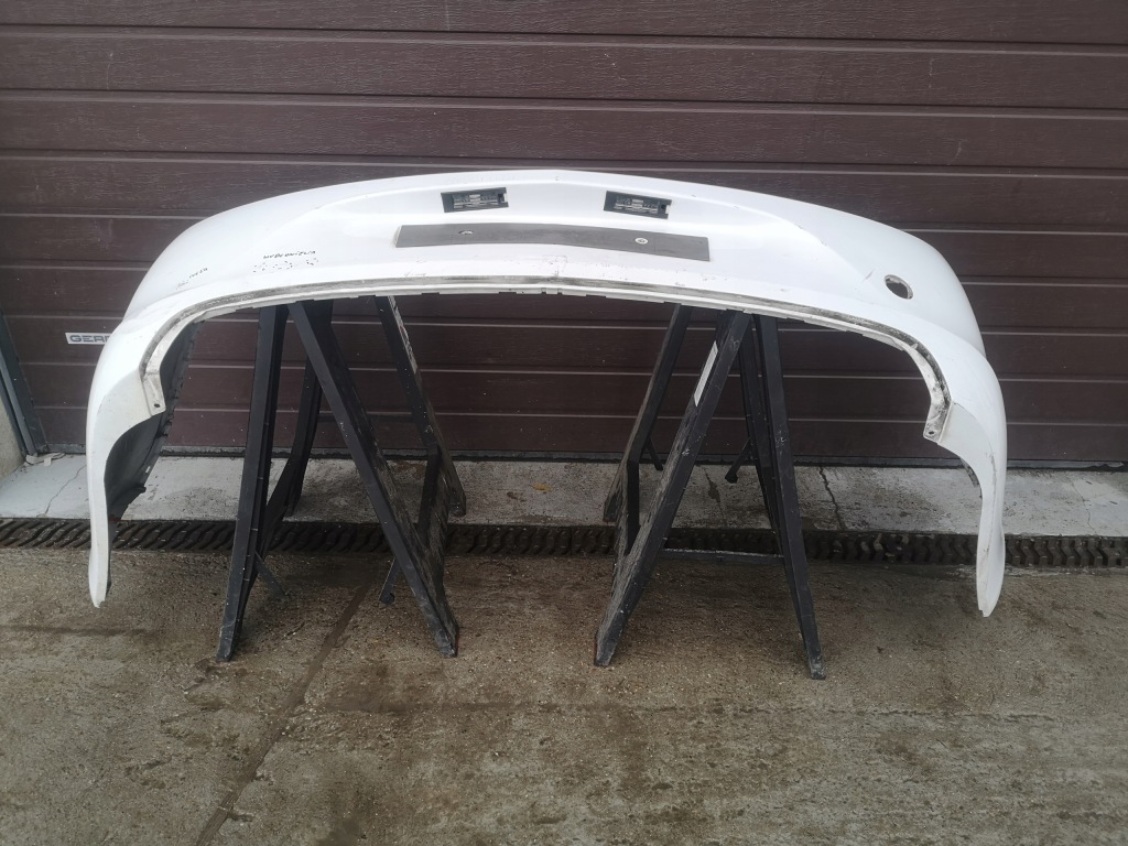 Бампер задняя задний opel insignia a рестайлинг  lata 13-17 5d 5 дверь hb белый Доставка