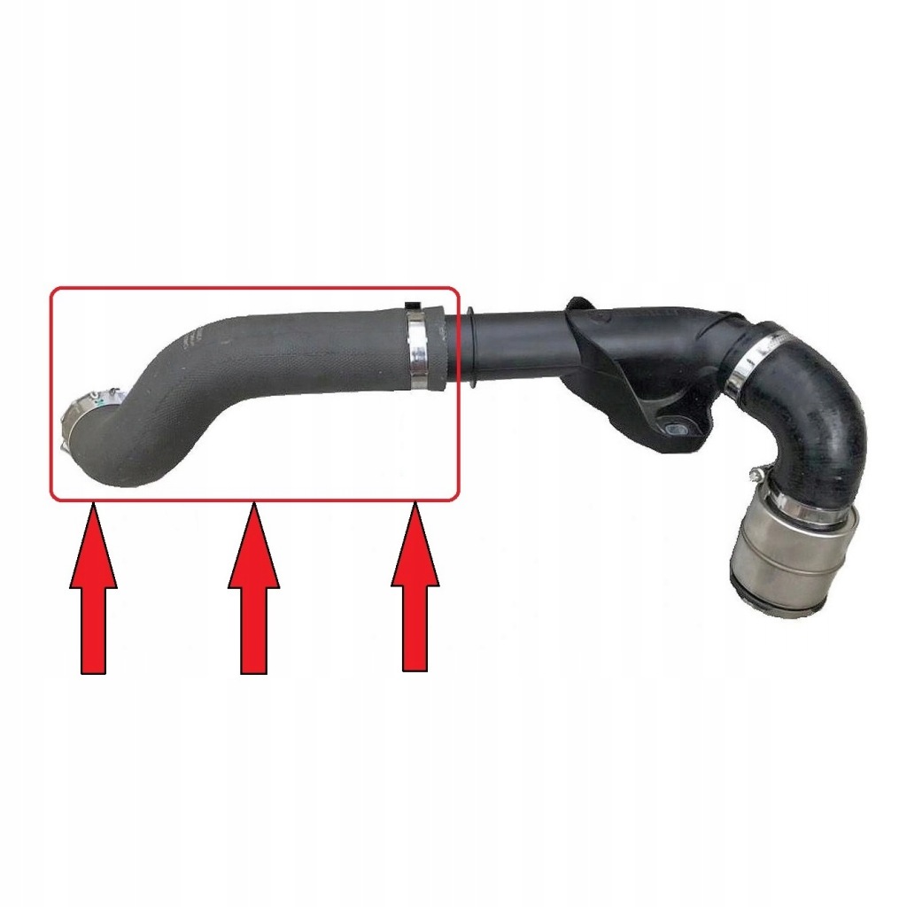 Купити Труба патрубок turbo інтеркулер впуску повітря opel movano 2.3 cdti 2.3cdti