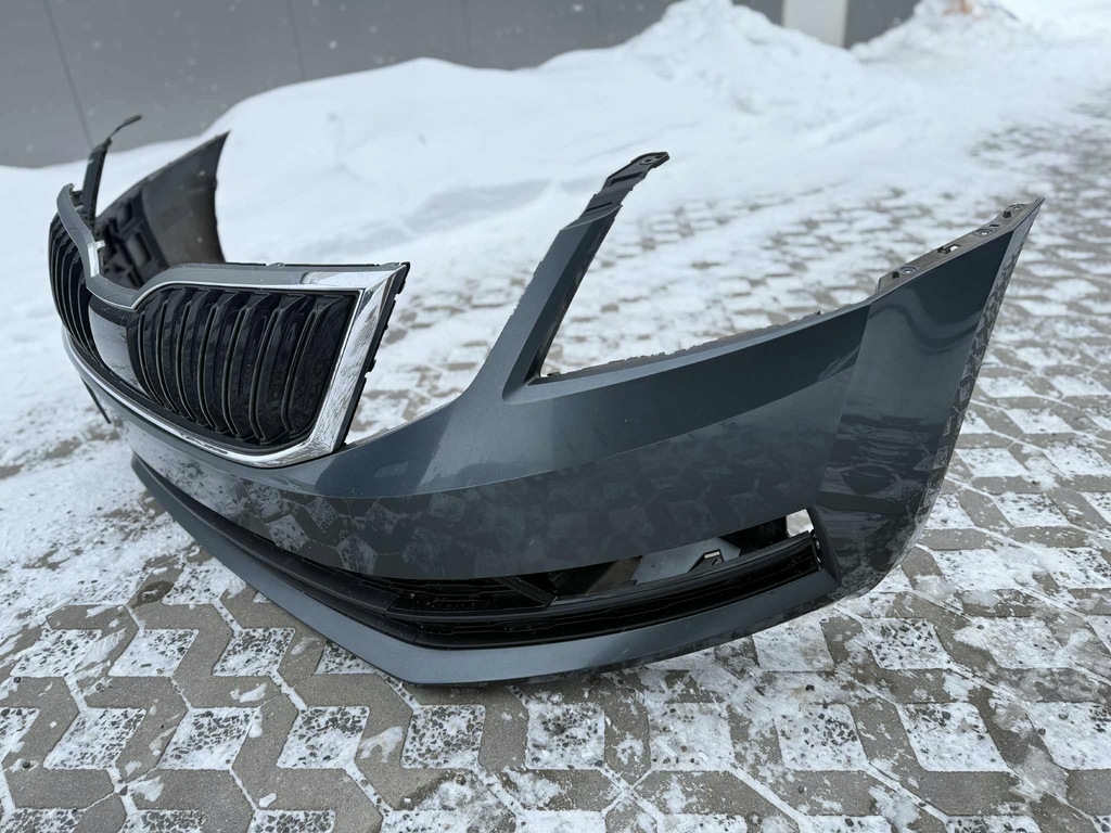фото №12, Skoda octavia iii fl бампер перед передний kompletny основной lf7y 16-20