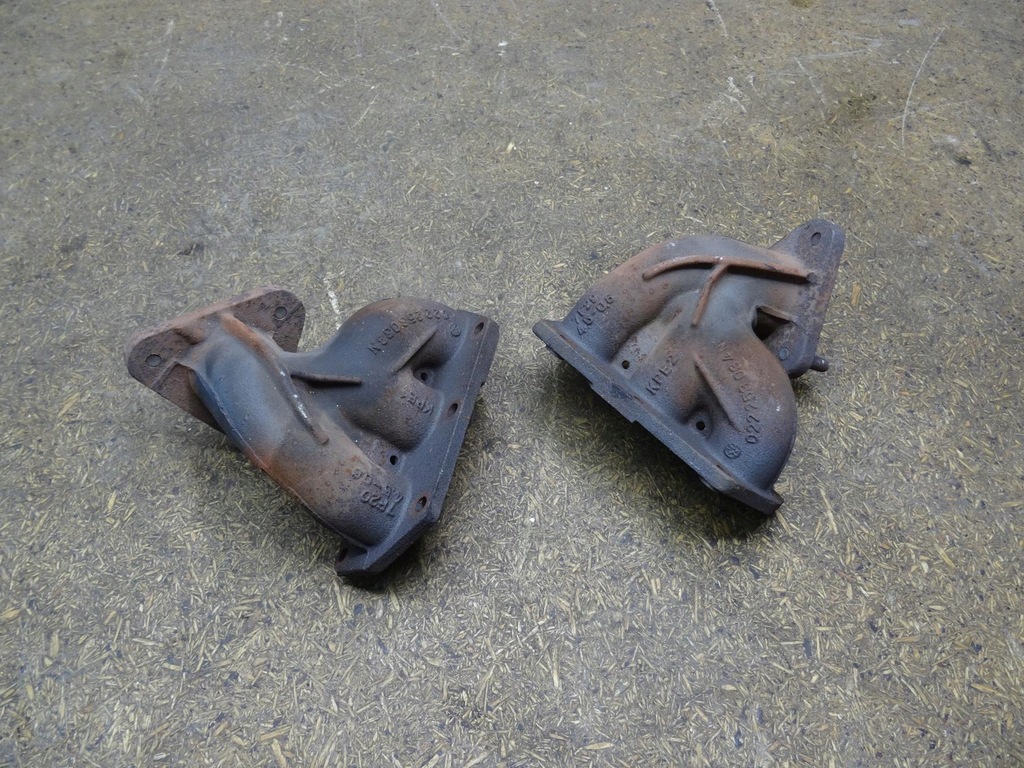 фото №13, Audi tt 8j a3 8p golf v r32 3.2 v6 коллектор выпускной 022253034n 022253033n