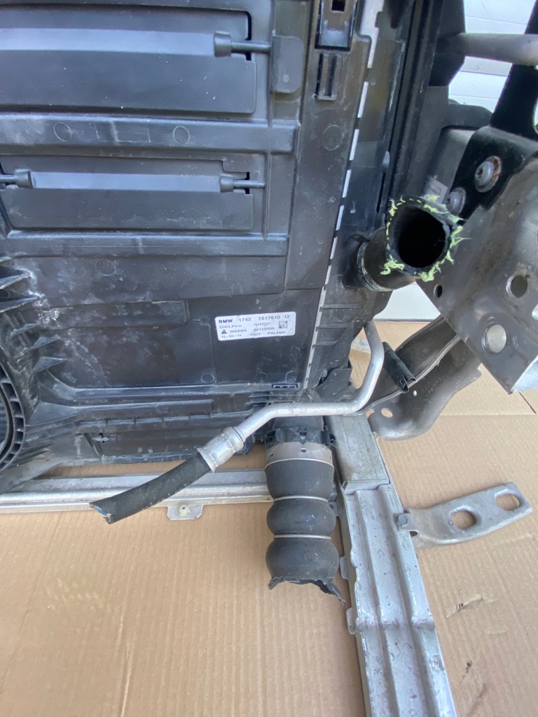 фото №6, Bmw 2 f45 f46 pas передний усилитель передний радиатор вентилятор оригинал