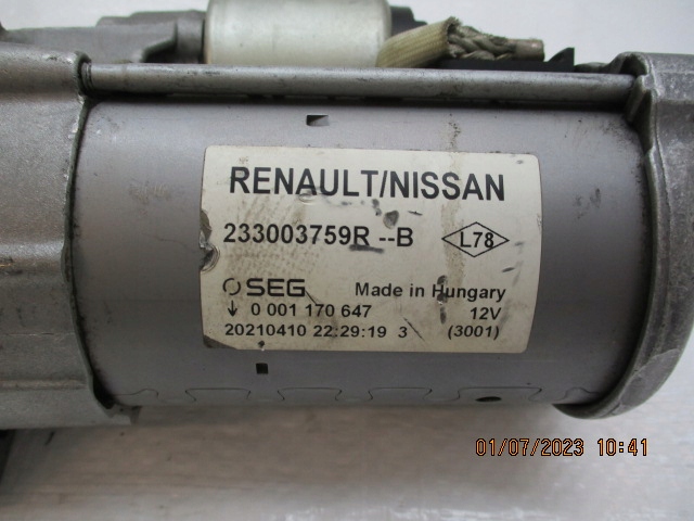 Renault nissan стартер ідеальний стан 1.5 dci Київ