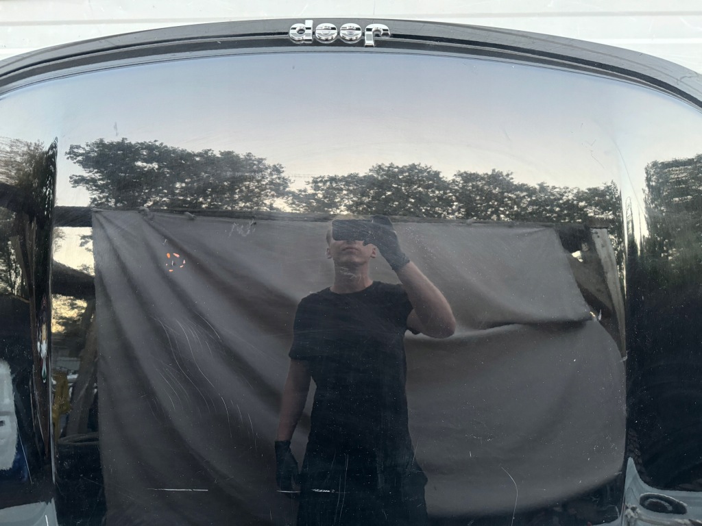 Jeep compas 2 2 16r- капот крышка двигателя перед передняя с Разборки