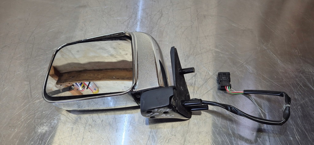 фото №6, Nissan navara зеркало левая 3-pin хром d22 состояние bdb