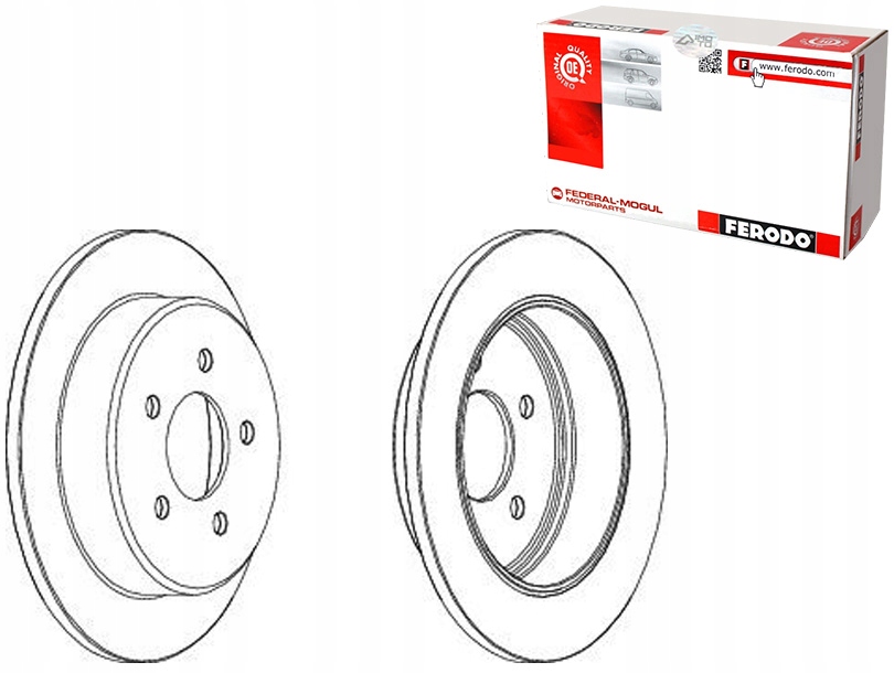 фото №1, Тормозные диски тормозные 2szt ford usa explorer mazda nava