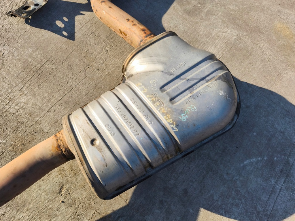 фото №10, Гасник вихлоп комплект audi a4 b9 a5 8w 2.0 tdi 8w0253411q 8w0253611d
