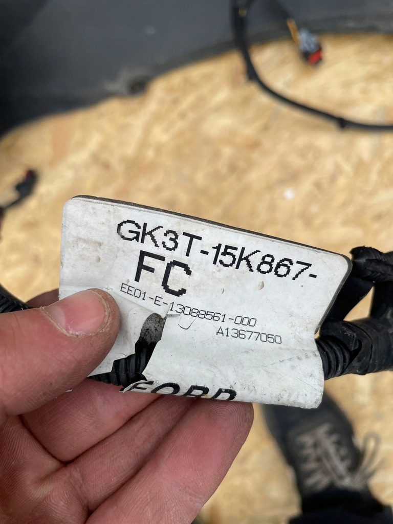 фото №7, Бампер передний перед ford transit mk8 жгут pdc