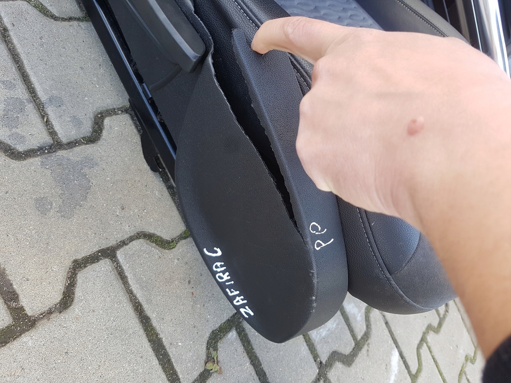 фото №10, Opel zafira c сидіння комплект сидінь 7 осіб