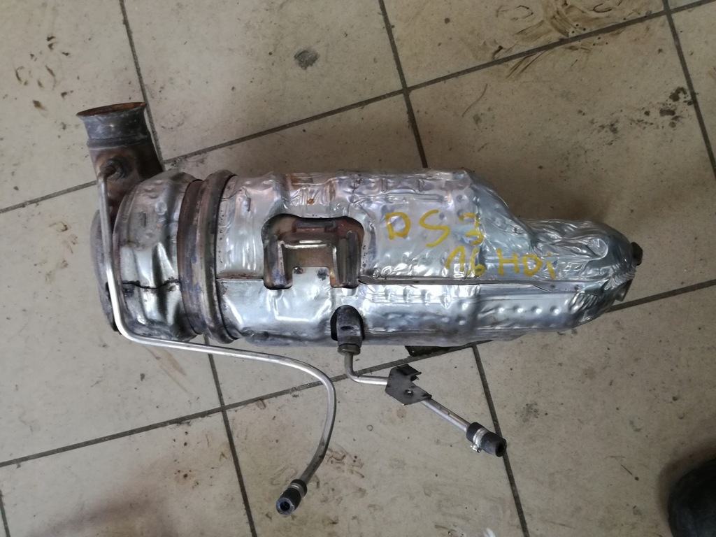 фото №1, Citroen peugeot 1,6hdi катализатор фильтр dpf