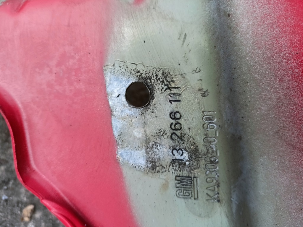 фото №4, Панель фары левый pas передний opel meriva ii b z547