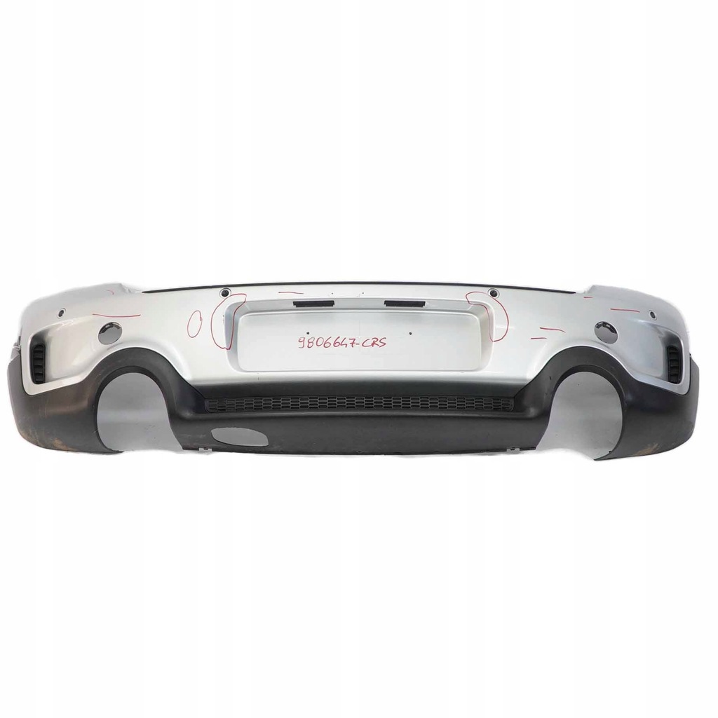 фото №1, Mini countryman r60 s бампер задній crystal silver