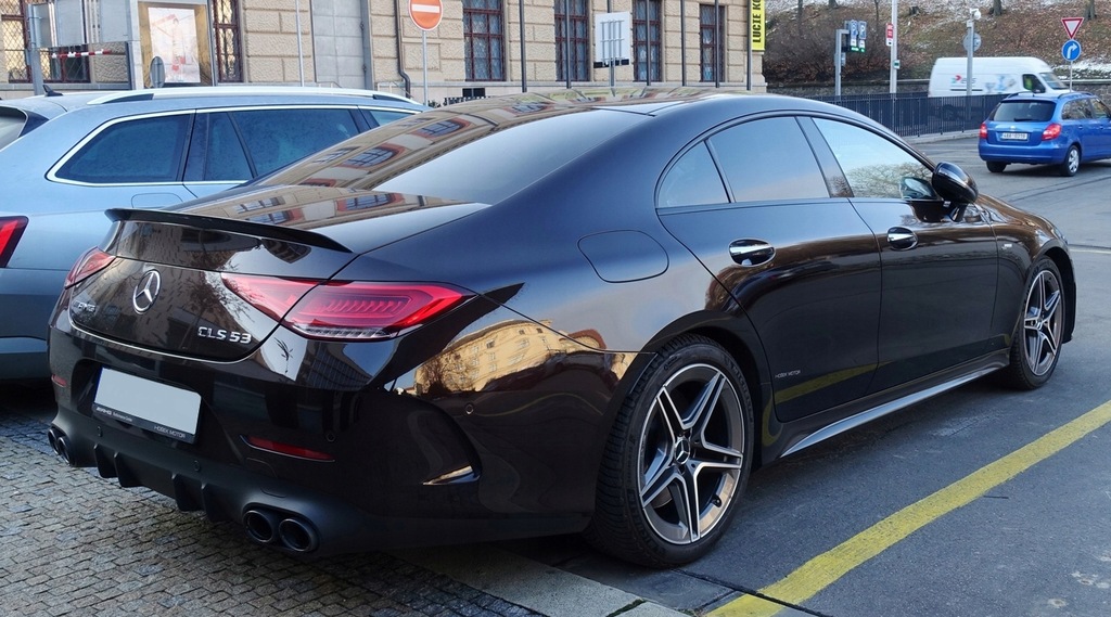 фото №9, Спойлер na крышка cls w257 c257 образец amg спойлер крышка багажника c257 с abs-u!