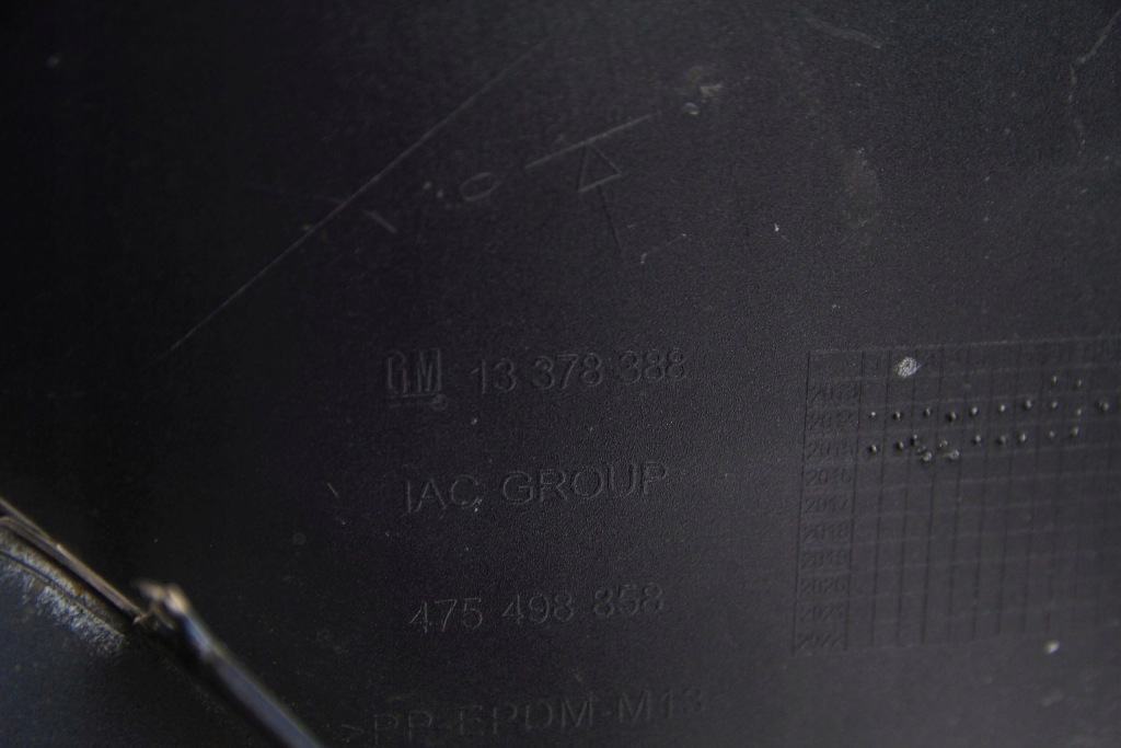 Оригинальный бампер перед opel meriva b lift 2013-2017 13378388 Доставка