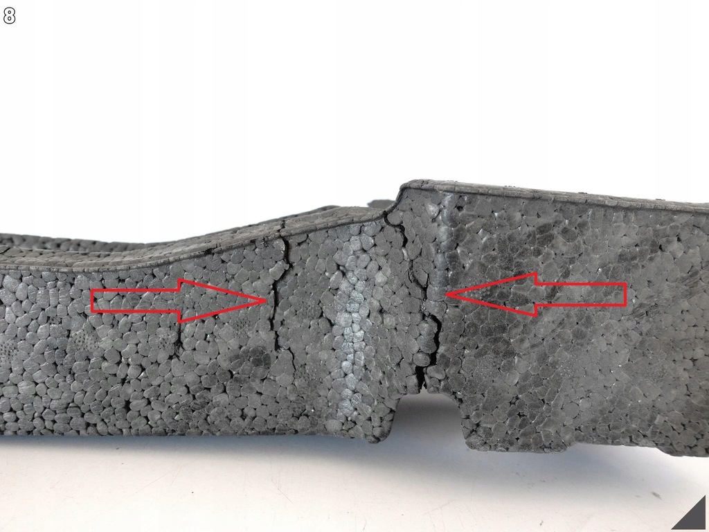 фото №9, Smart fortwo ii w451 07-14 абсорбер балка пена w бампер перед