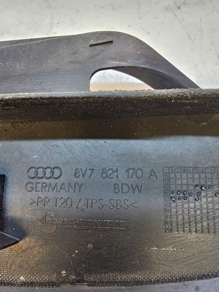 фото №5, Шумоізоляція крила праве audi a3 8v sedan 8v7821170a