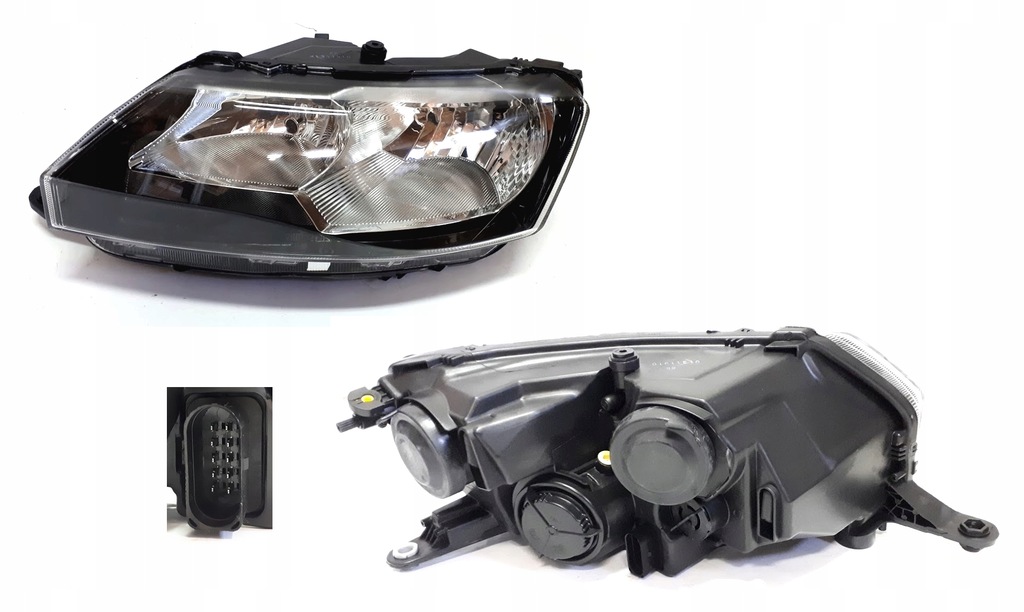 фото №1, Фара лампа лівий skoda rapid 12-17 valeo