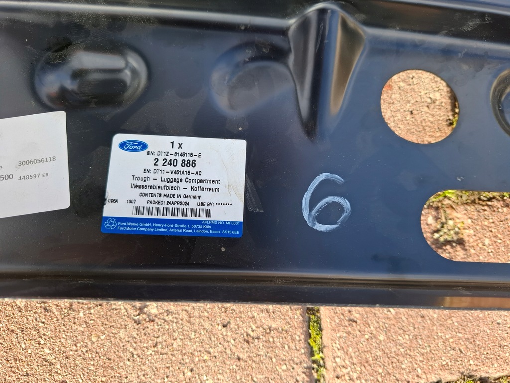 фото №10, Ford tourneo connect mk2 lift четверть левая задняя задняя long пассажирский