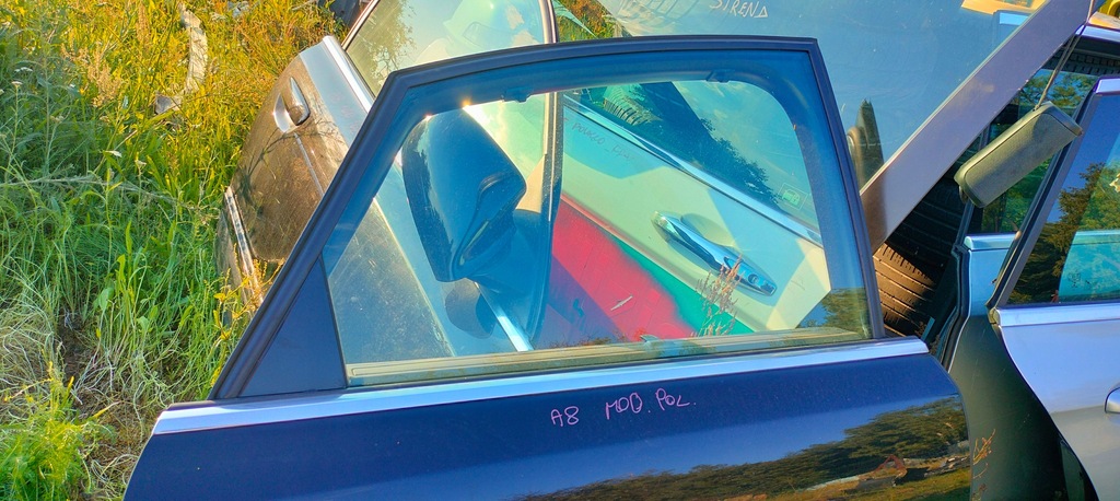 фото №5, Двері правий задня задній audi a8 d3 повний чорні