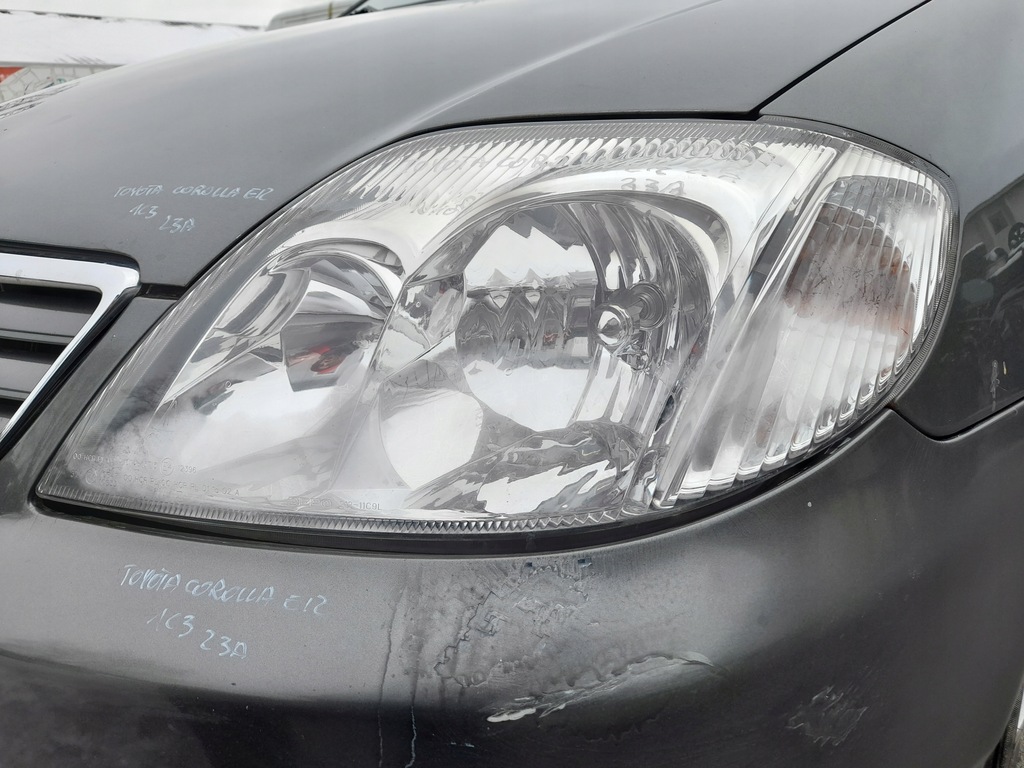 фото №5, Toyota corolla e12 лампа левый перед левая передняя