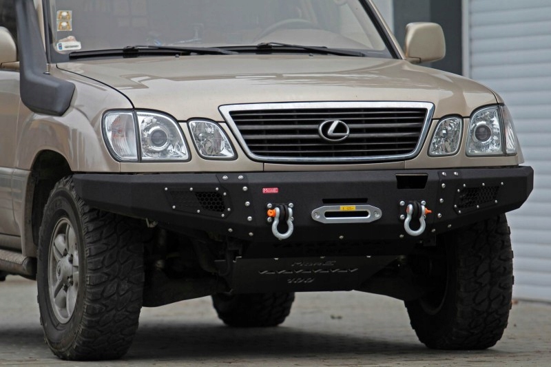 фото №10, Бампер передний стальной toyota land cruiser j100 / lexus lx 470 more 4x4