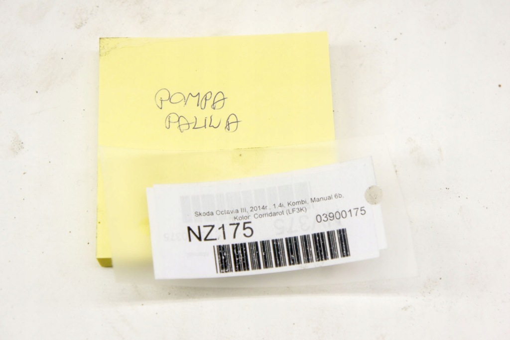 фото №6, Nz175 skoda octavia iii 1.4i насос топлива