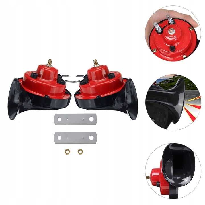 фото №2, Сигнал клаксон сигнал звуковий 12v комплект 2szt.