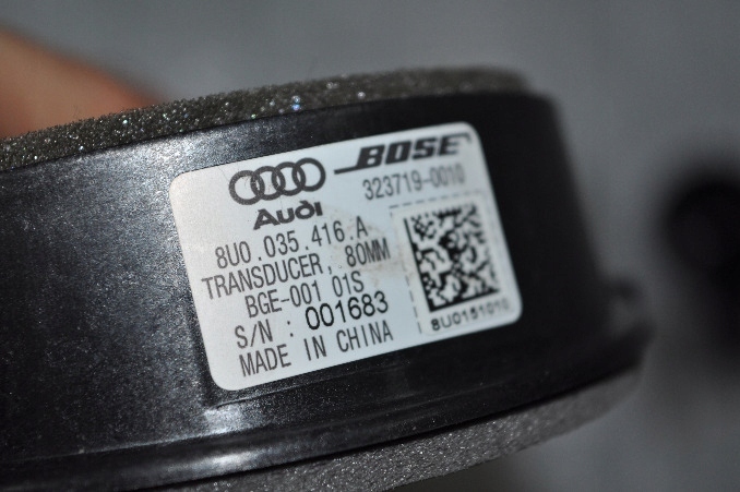 фото №13, Набір озвучення bose audi q3 динаміки динамік
