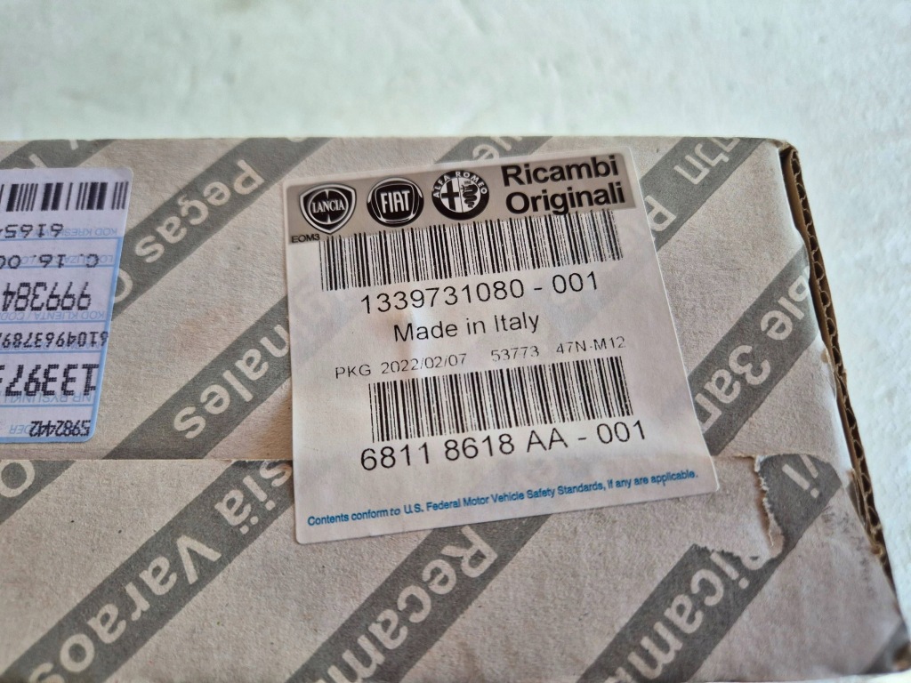 фото №7, Замок двері задня 1339731080 / 68118618aa fiat ducato boxer jumper 06-