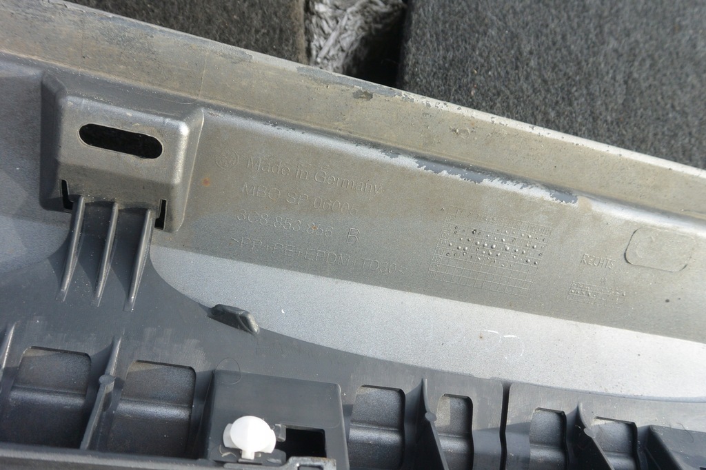 фото №10, Накладка молдинг порог левая правая lc8y vw passat cc